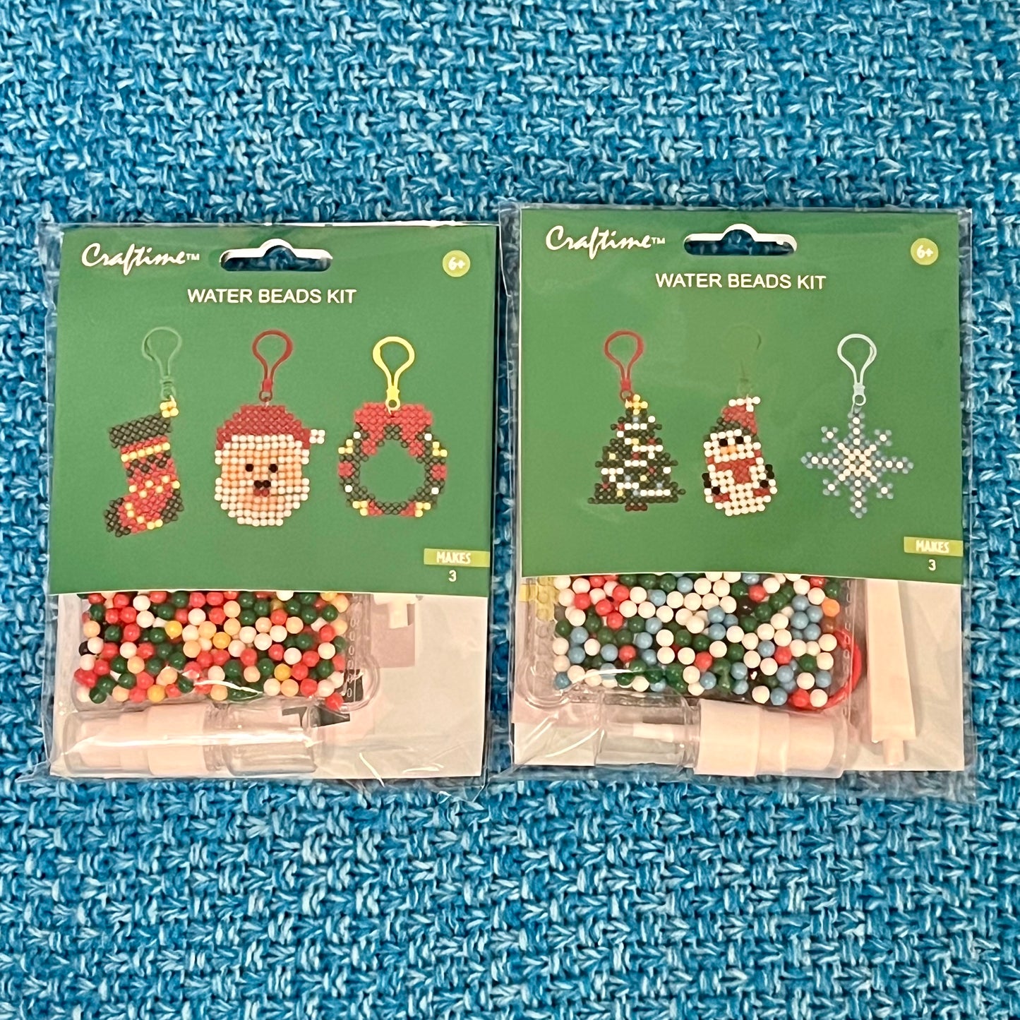 Water Bead Christmas Decorations - 3 designs