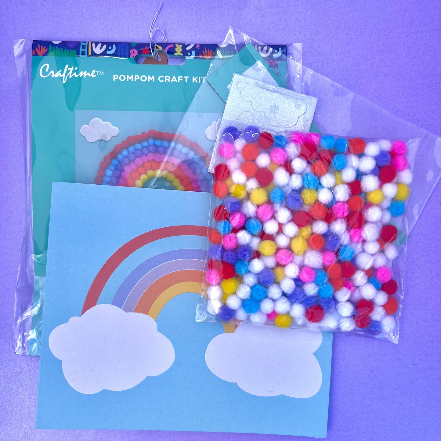 Mess Free Pom Pom Craft Kits