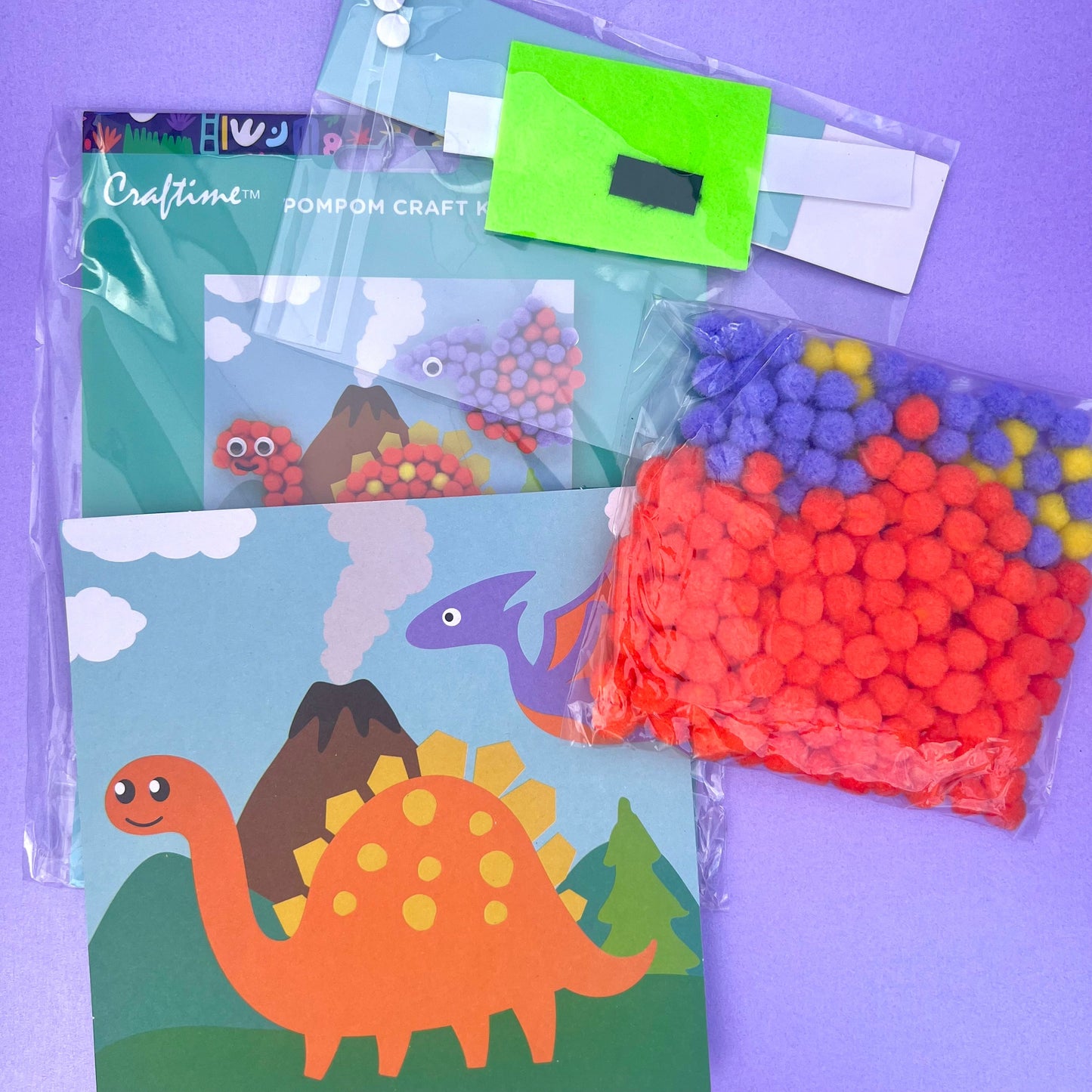 Mess Free Pom Pom Craft Kits